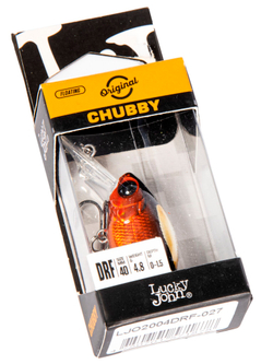 Воблер Lucky John CHUBBY 4DRF, цвет 027
