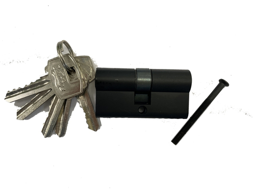 Механизм цилиндровый (5 ключей) V60-5 BL (черный)