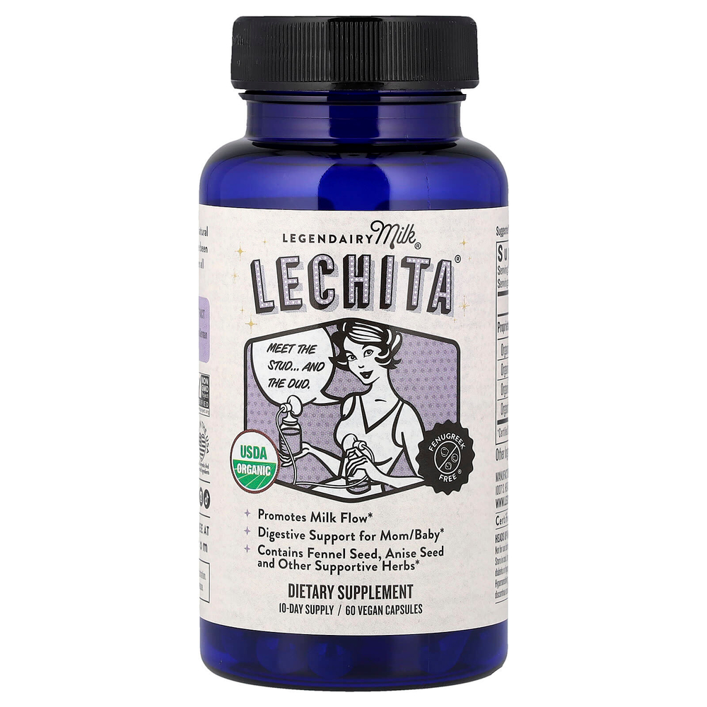 Legendairy Milk, Lechita®, 60 веганских капсул