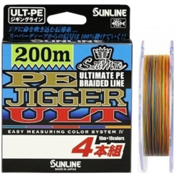 Шнур Sunline PE Jigger ULT (4braid) 200M 16LB/#1