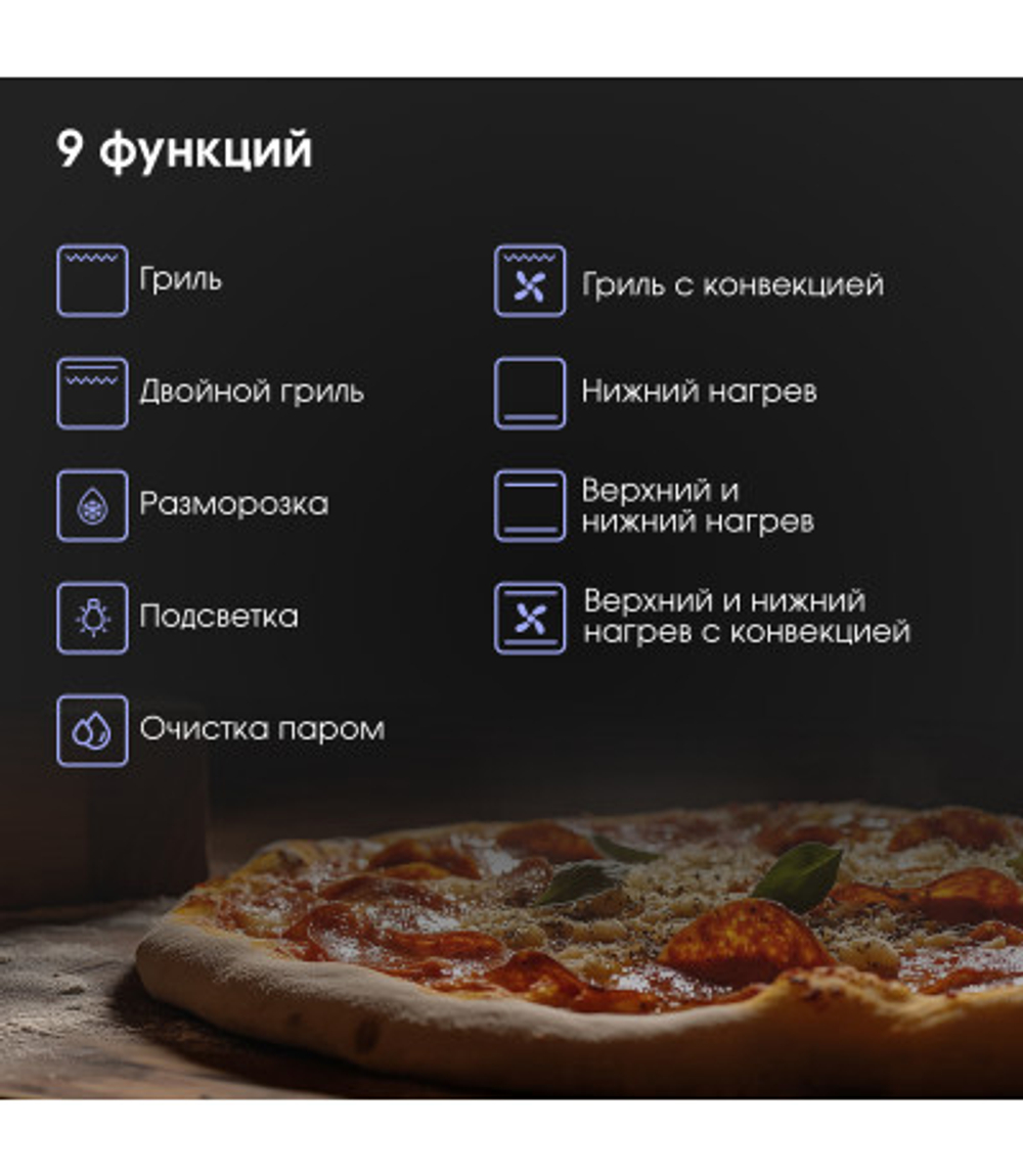 Электрический духовой шкаф Zigmund & Shtain E 177 W