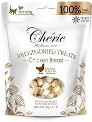 Pettric лакомство для кошек сублимированная Куриная грудка, 40 гр