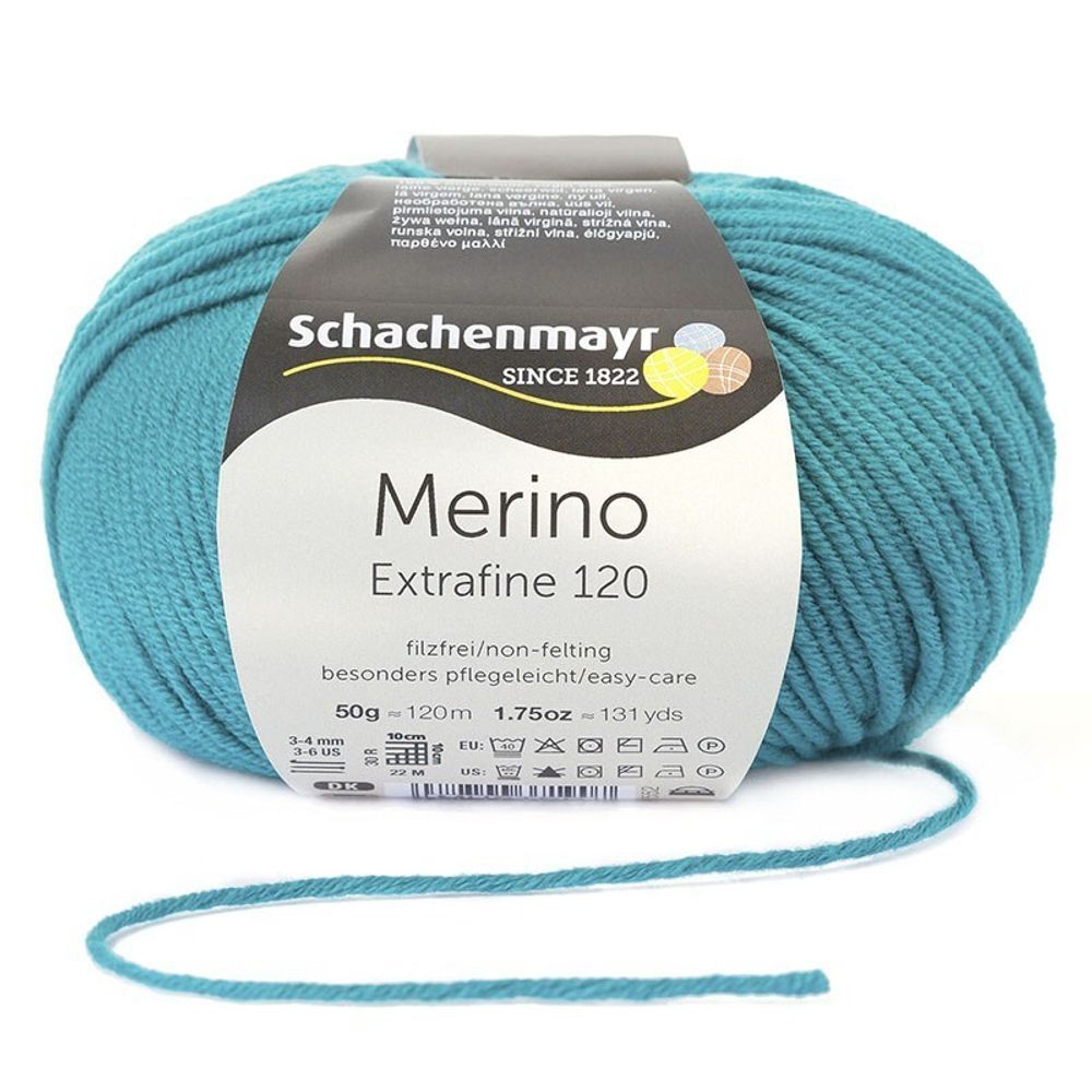 Пряжа Schachenmayr Merino Extrafine 120 (00177)