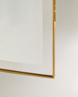 Zara Home Фоторамка из стекла, цвет прозрачный, 25 см