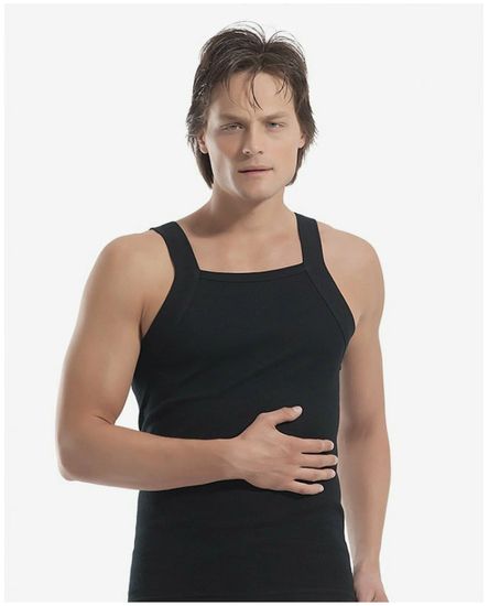 Майка мужская OZTAS 1029, черная