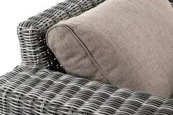 "Боно" лаунж-зона из искусственного ротанга, цвет графит