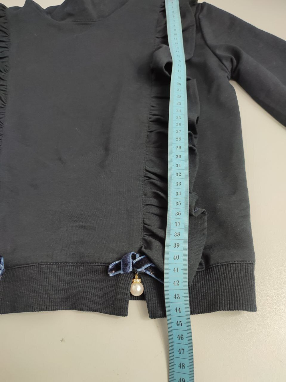 Кофта Соль и перец с рюшами на 12 лет