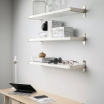 Комбинация настенных полок - BERGSHULT/GRANHULT IKEA/БЕРГСХУЛЬТ/ ГРАНХУЛЬТ  ИКЕА, 80х20 см, белый