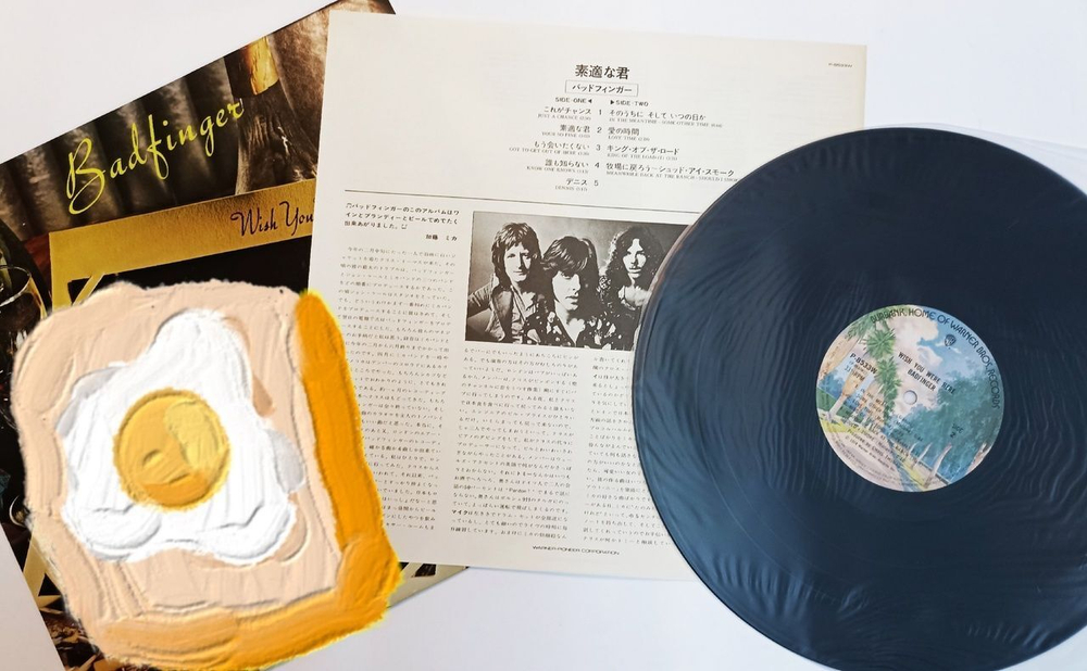 Винтажная виниловая пластинка LP Badfinger Wish You Were Here (Japan 1974)