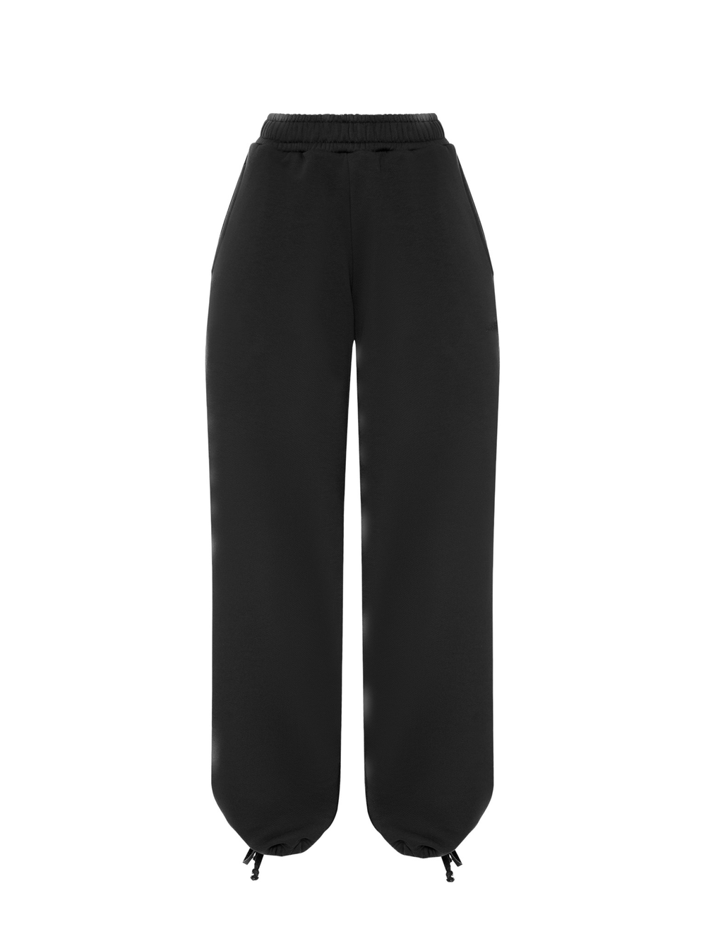 Штаны утепленные lounge в черном цвете