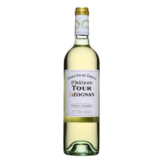 Вино ординарное белое сухое "Шато Тур Леоньян Пессак-Леоньян" 2021 12,5% 0,75 л