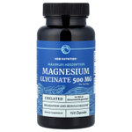 Nobi Nutrition, глицинат магния, максимальное усвоение, 120 капсул (250 мг в 1 капсуле)
