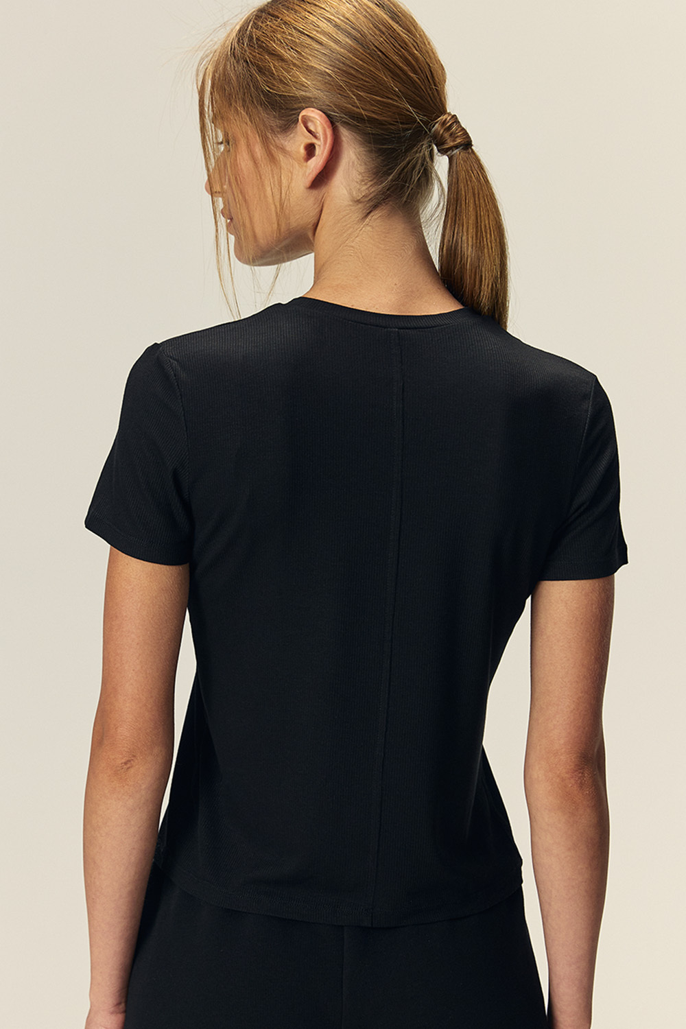 Футболка из вискозы Чёрный