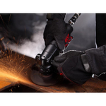 MIGHTY SEVEN (QB-7115) Пневматическая угловая шлифовальная машина (УШМ) 125 мм, 11000 об/мин, с рычажным выключателем