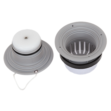 Клапан воздушный для надувных лодок Bravo 2005 SUP серый с защитной сеткой