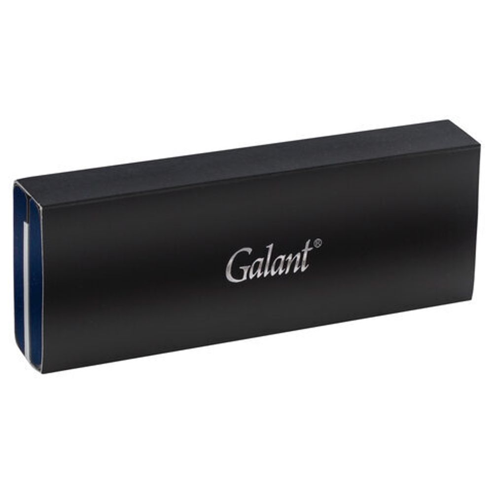Ручка подарочная шариковая GALANT "Empire Blue", корпус синий с серебристым, хромированные детали, пишущий узел 0,7 мм, синяя, 140961