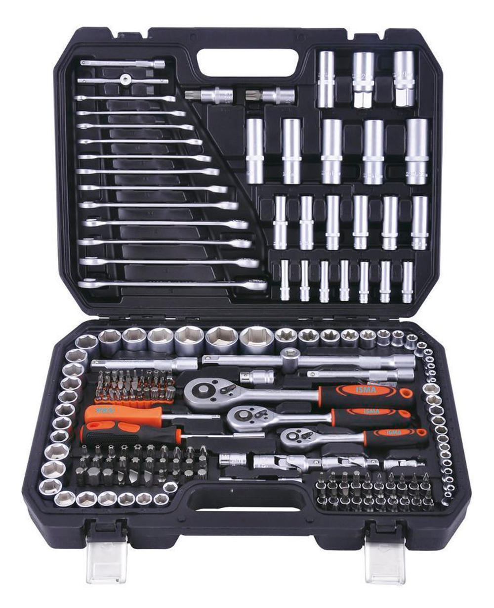 Набор инструментов 216пр. 1/4", 3/8", 1/2" WMC TOOLS 38841