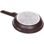 Сковорода «BAROLY» CHOCOLATE 22см индукционная с крышкой, бакелитовая ручка