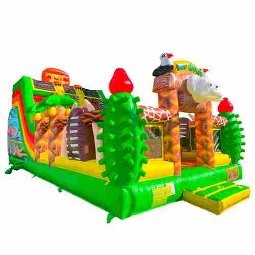 Коммерческий надувной батут «Сафари Ультра», 10*5*6 м.