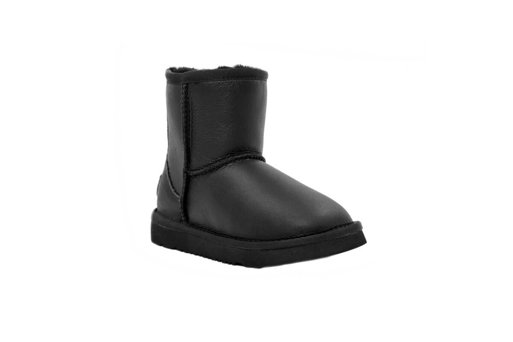 UGG Kids Zip Metallic Black