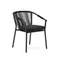 Уличный стул Xelida черный