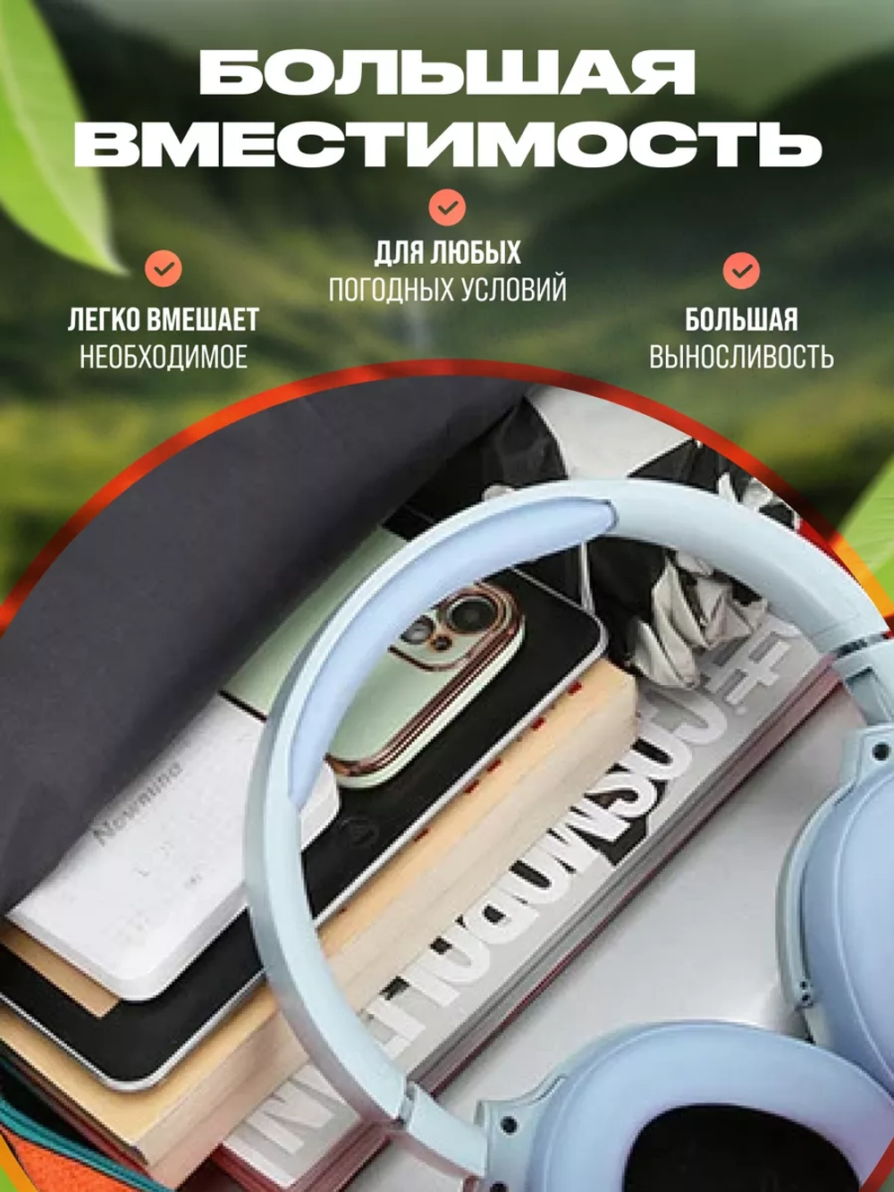 Рюкзак спортивный туристический для мото спорта велорюкзак 30 литров