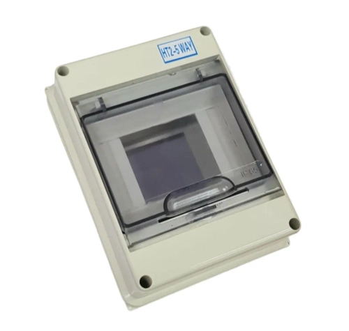 1шт. бокс IP65 на 5 мест герметичный