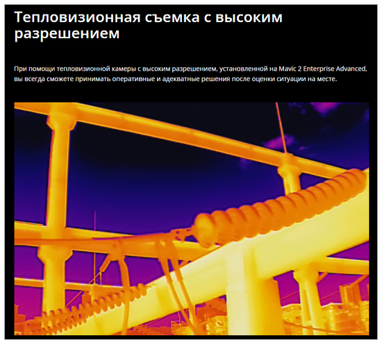 Квадрокоптер DJI Mavic 2 Enterprise Advanced, серый