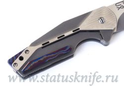 Нож GTC TGIF II with Black Timascus Clip and Backspacerфотография - 5