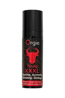 Мужской крем для эрекции ORGIE Touro XXXL 15мл, для мгновенного эффекта уплотнения пениса