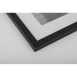 Фоторамка Image Art 501 25х25 пластиковая со стеклом чёрная | Image Art