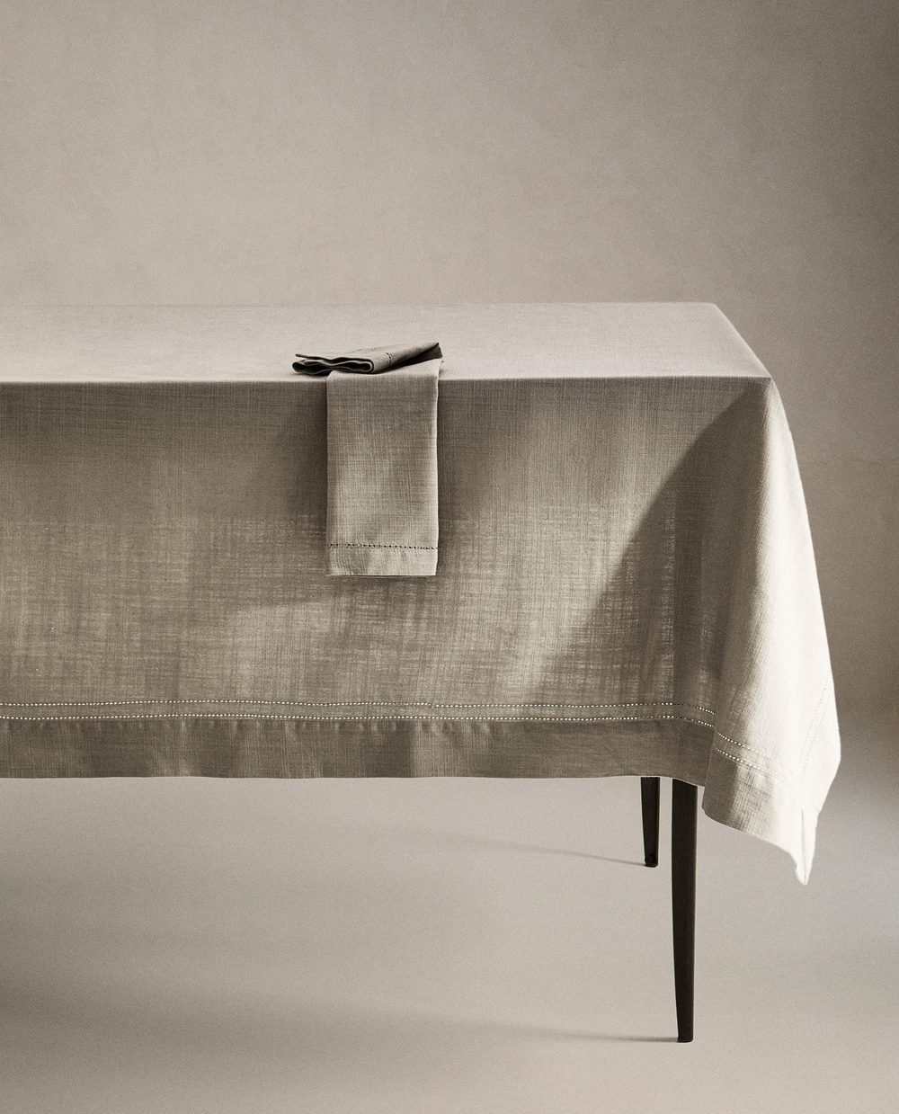 Zara Home скатерть из хлопка, ажурная отделка, 200 150 см