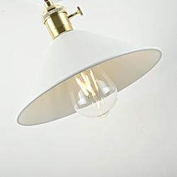 Бра С Подвесным Плафоном Braid Wall White By Imperiumloft