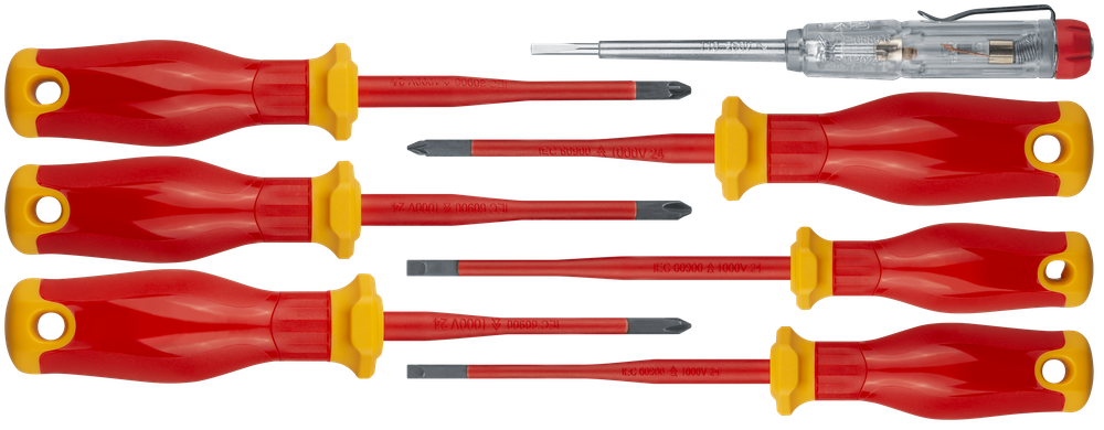 Отвёртка Navigator 99 996 NHT-Otd06-H7 (диэлектрические, SLIM, набор 7 шт.)