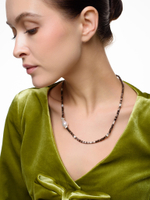 Чокер "Hematite sea bottom" Silver