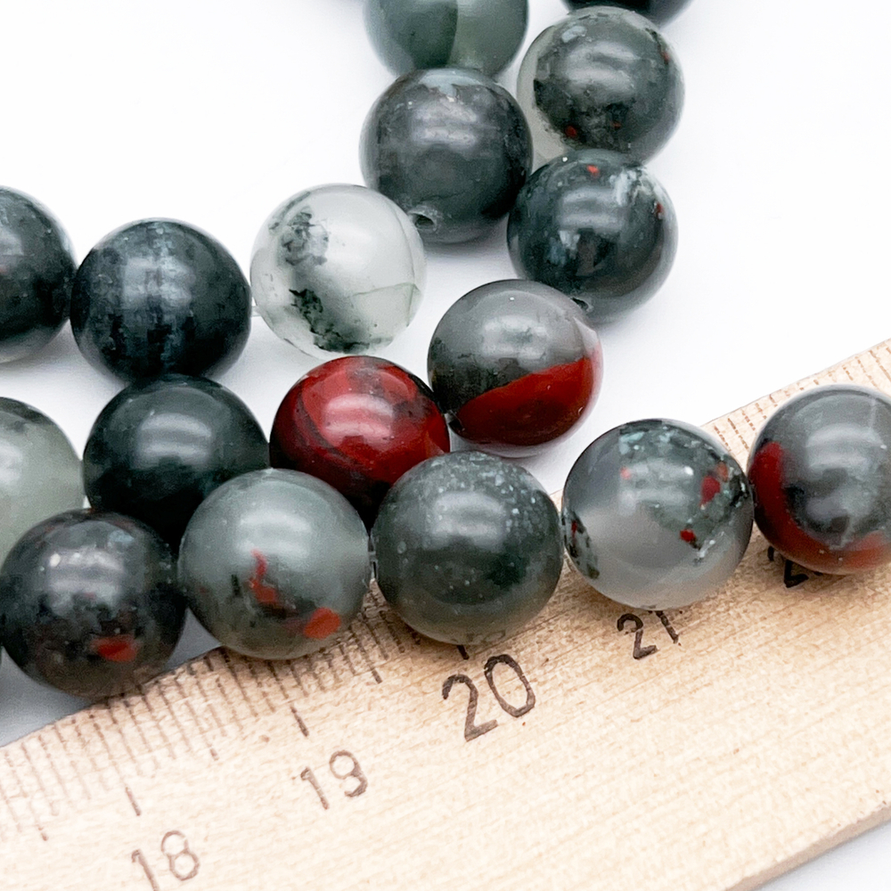 Яшма бусины, диаметр около 10,5-10,7 мм, цена за 18 шт (1/2 нити)