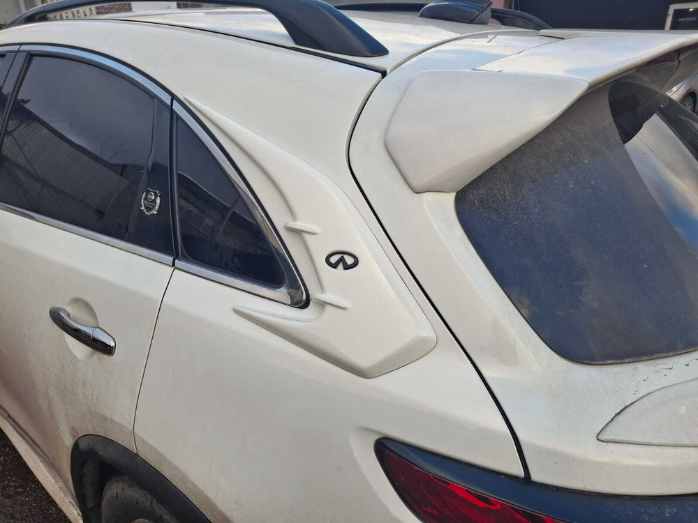 Накладки на задние крылья стойки QX70