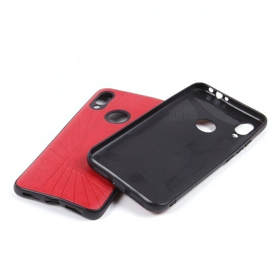 Чехол ТПУ под кожу для Xiaomi Redmi 7, 011178 Красный