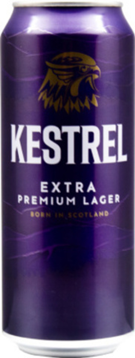 Пиво Кестрел Премиум Лагер / Kestrel Premium Lager 0.5 - банка
