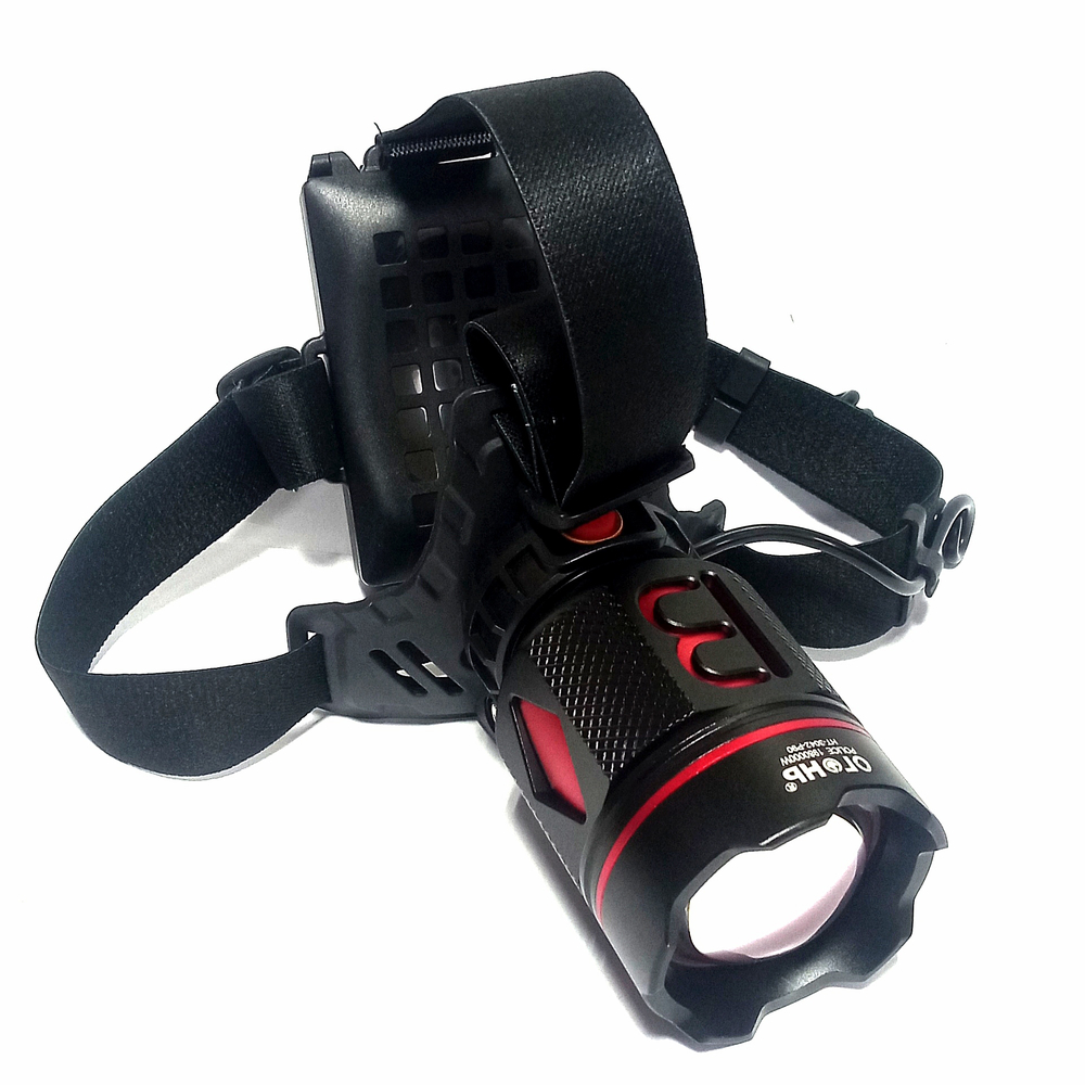 Фонарь Огонь HT-3042-P90 налобный сверх яркий.