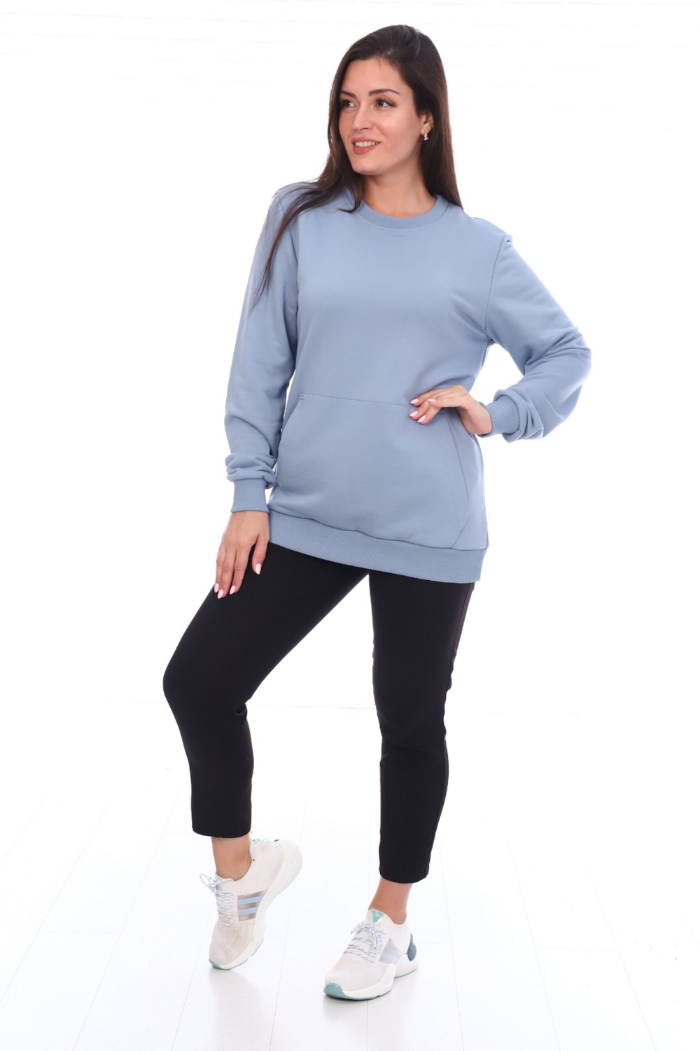 Толстовка унисекс с карманом кенгуру, Арт. 1044