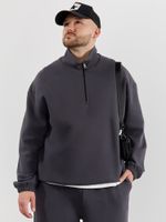 Толстовка мужская Интер-1 Виотекс ГРАФИТОВЫЙ