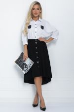 Юбка Севара (черная) Ю11538 LT Collection