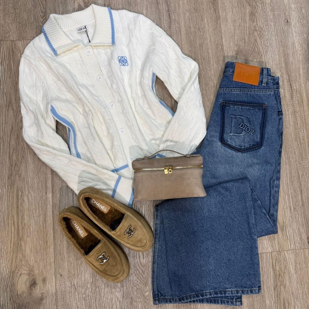 Кожаная куртка Loewe