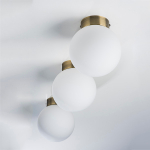 812011 Люстра GLOBO 1х40W E14 БРОНЗА/БЕЛЫЙ