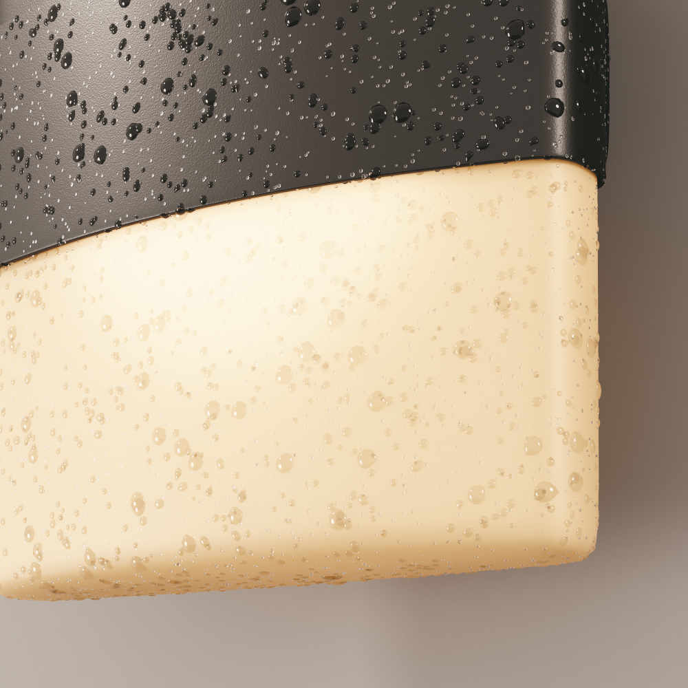 Уличный настенный светильник Outdoor O442WL-L12GF3K