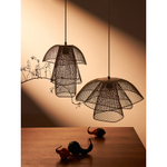 Светильник подвесной vinger, D28х37 см, белый/бежевый/золотой