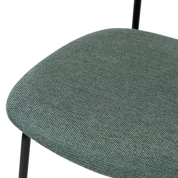 Стул Letto Soft, темно-зеленая рогожка