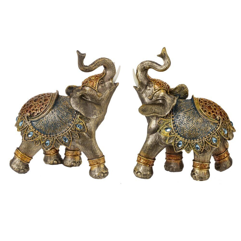 GAEM Фигурка декоративная "Слон", L11 W5,5 H13 см, 2в.