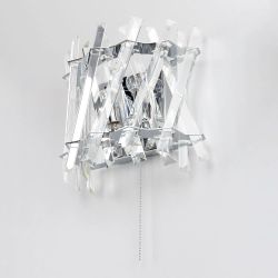 Citilux Ингвар CL334421 Бра хрустальное с выключателем Хром